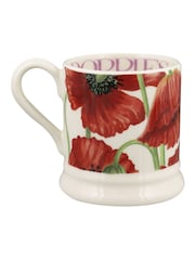Emma Bridgewater Cream Red Poppy 1/2 Pint Mug - Image 5 of 5
