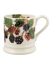 Emma Bridgewater Cream Blackberry 1/2 Pint Mug - Image 2 of 5