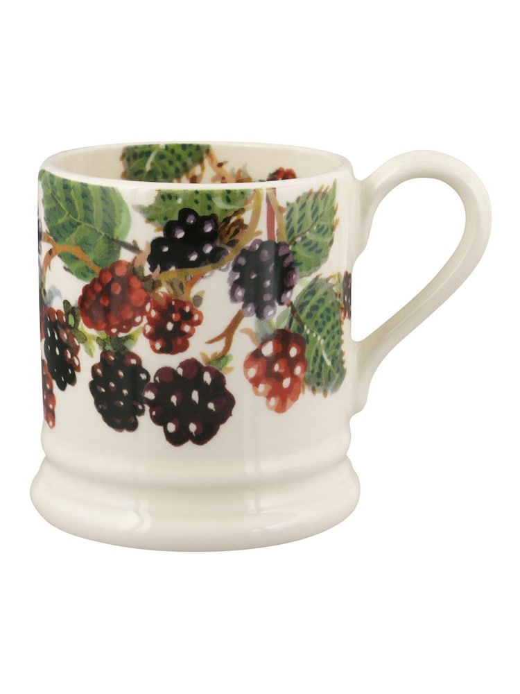 Emma Bridgewater Cream Blackberry 1/2 Pint Mug - Image 2 of 5