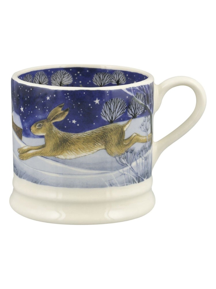 Emma Bridgewater Cream Small Midnight Hare Mug - Image 2 of 4