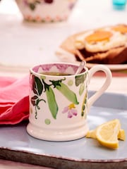 Emma Bridgewater Cream Peas & Beans 1/2 Pint Mug - Image 1 of 5