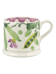 Emma Bridgewater Cream Small Peas & Beans Mug - Image 2 of 5