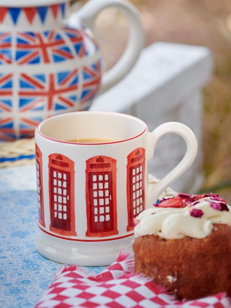 Taza de 1/2 pinta Cabina Telefónica de Emma Bridgewater - Imagen 1 de 5