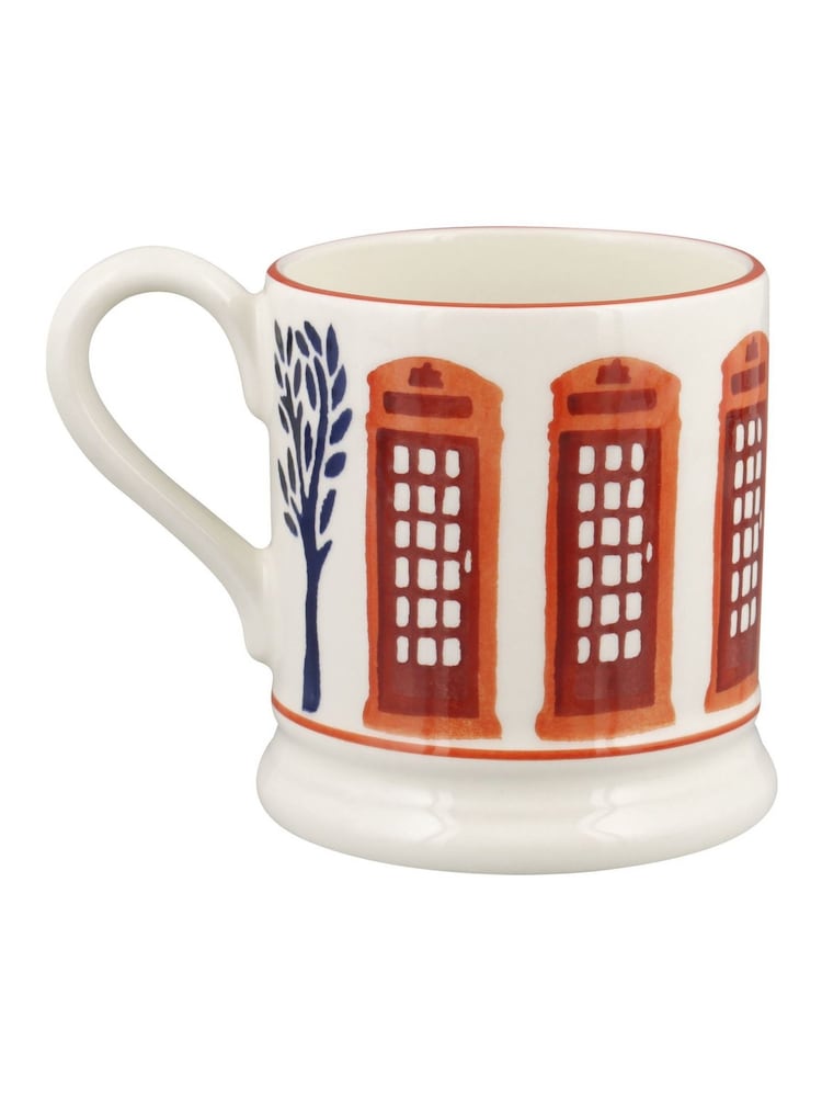 Emma Bridgewater Cream Telephone Box 1/2 Pint Mug - Image 4 of 5