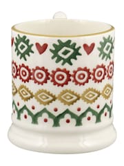 Emma Bridgewater Cream Christmas Joy 1/2 Pint Mug - Image 5 of 5
