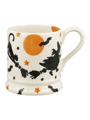 Emma Bridgewater Cream Halloween The Wise Witches 1/2 Pint Mug - Image 2 of 5