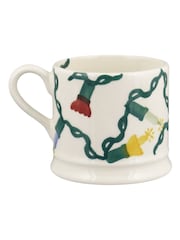 Emma Bridgewater Cream Small Christmas Fairy Lights Mug - Image 3 of 4