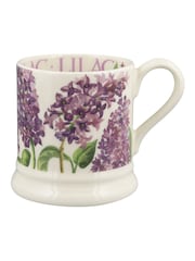 Emma Bridgewater Cream Lilac 1/2 Pint Mug - Image 2 of 5