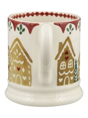 Emma Bridgewater Cream Christmas Gingerbread 1/2 Pint Mug - Image 3 of 5