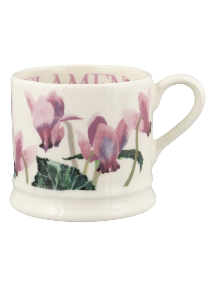Emma Bridgewater Cream Small Autumn Cyclamen Mug - Image 1 of 4