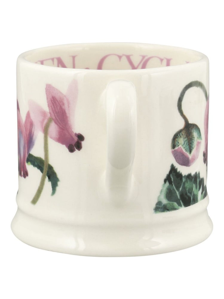 Emma Bridgewater Cream Small Autumn Cyclamen Mug - Image 2 of 4