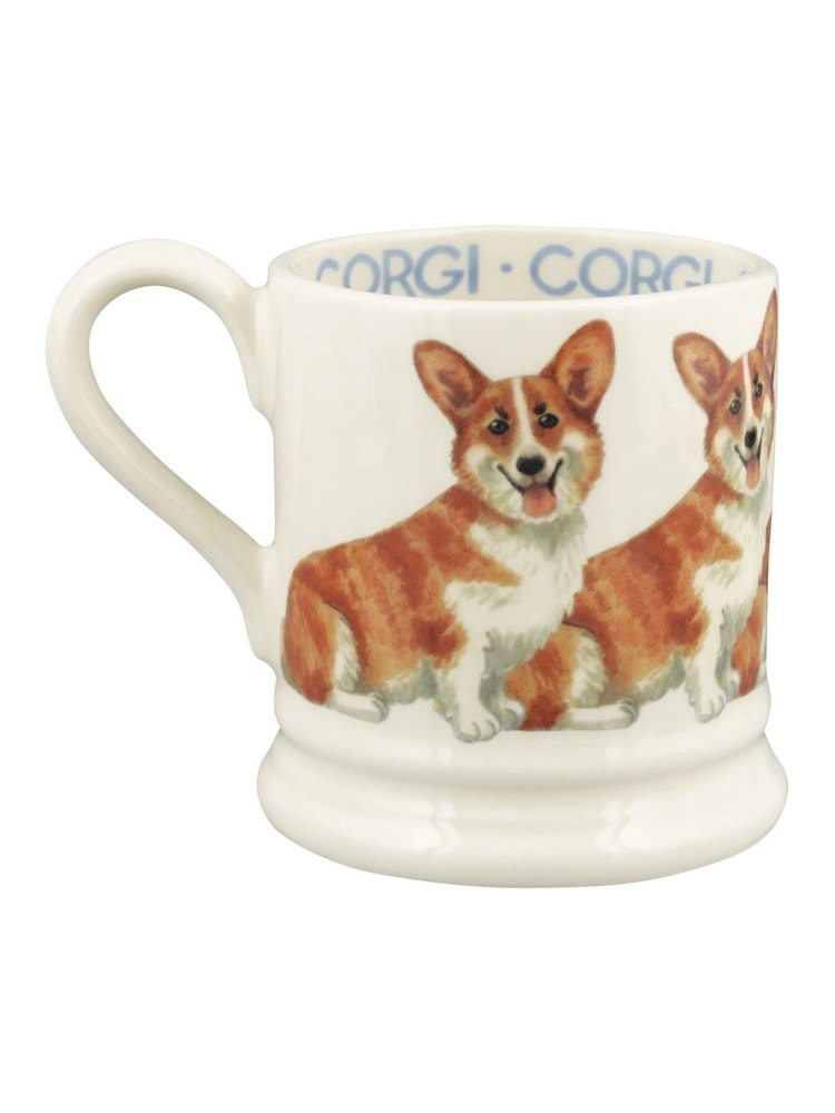 Emma Bridgewater Cream Pembroke Welsh Corgi 1/2 Pint Mug - Image 3 of 4
