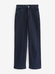 FatFace Elise Dark Blue Wide Leg Jeans - Image 6 of 6