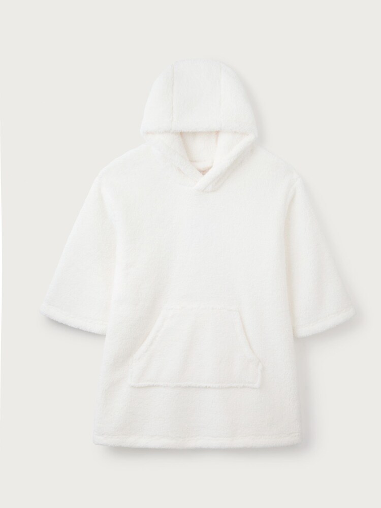 The White Company Snuggle White Sweat-shirt à capuche - Image 5 of 6