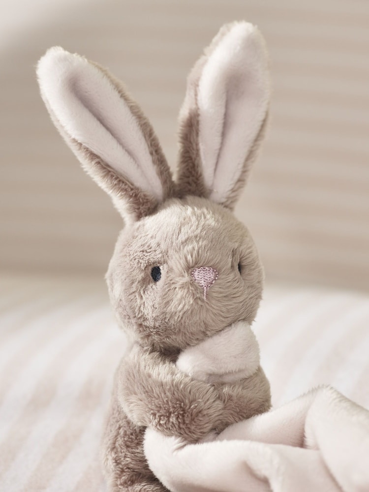 The White Company Large Pink Bonnie Bunny Comforter Blanket - Image 2 of 2