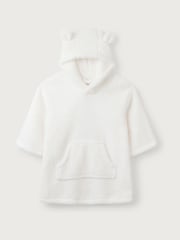 The White Company Snuggle Bela kapuca z ušesi - Slika 5 iz 6