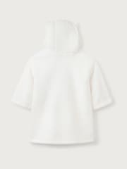 The White Company Snuggle Bela kapuca z ušesi - Slika 6 iz 6