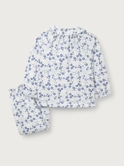 The White Company Пижама Relaxed Fit из органического хлопка Raya Цветы платье-халат - Изображение 6 из 6