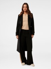 Forever New Black Dara Stripe Wide Leg Joggers - Image 5 of 5