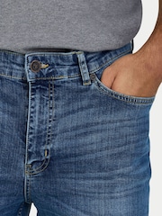 Vidutinio mėlynumo - „Raging Bull“ įprasto kirpimo džinsai - 3 paveikslėlis iš 3