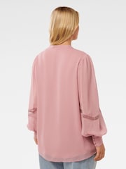 Forever New Hadleigh Curve Lace Trim Blouse - Bild 2 von 5