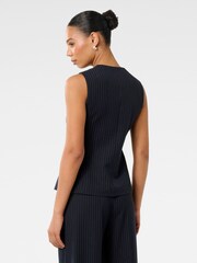 Forever New Blue Renee Waistcoat - Image 2 of 5