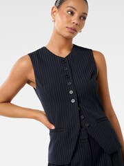 Forever New Blue Renee Waistcoat - Image 3 of 5