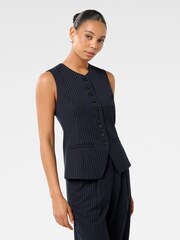 Forever New Blue Renee Waistcoat - Image 4 of 5