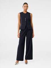 Forever New Blue Renee Waistcoat - Image 5 of 5