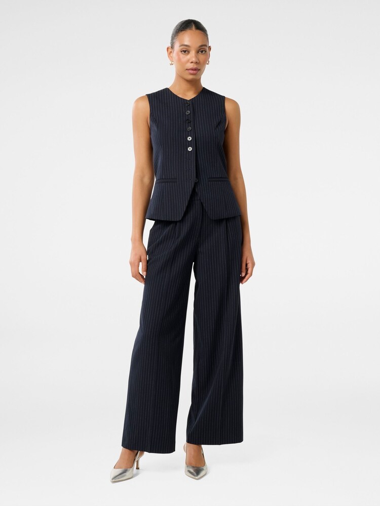 Forever New Blue Renee Waistcoat - Image 5 of 5