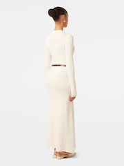 Forever New Cream Leena Petite Belted Maxi Dress - Image 2 of 4