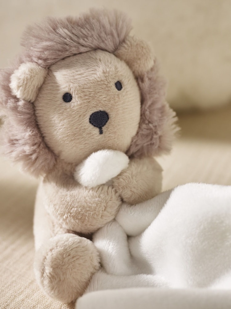 The White Company Large Natural Lenny Lion Comforter Blanket - Image 1 of 2