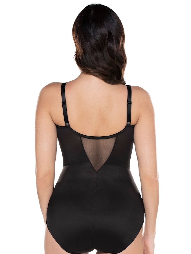 Miraclesuit Extra Firm Sexy Sheer Shaping Underwired Black Bodybriefers - Image 2 of 4