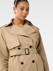 Forever New Brown Melissa Fashion Trench Coat - Image 3 of 5