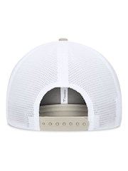 Fanatics MLB Atlanta Braves Structured Curve Frame Adjustable Snapback 100% Cotton Brown Hat - Image 3 of 4