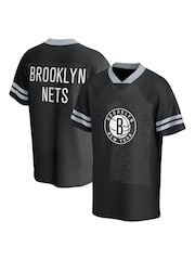 Fanatics NBA Brooklyn Nets Foundation American Football Fashion Black Top - Image 1 of 3