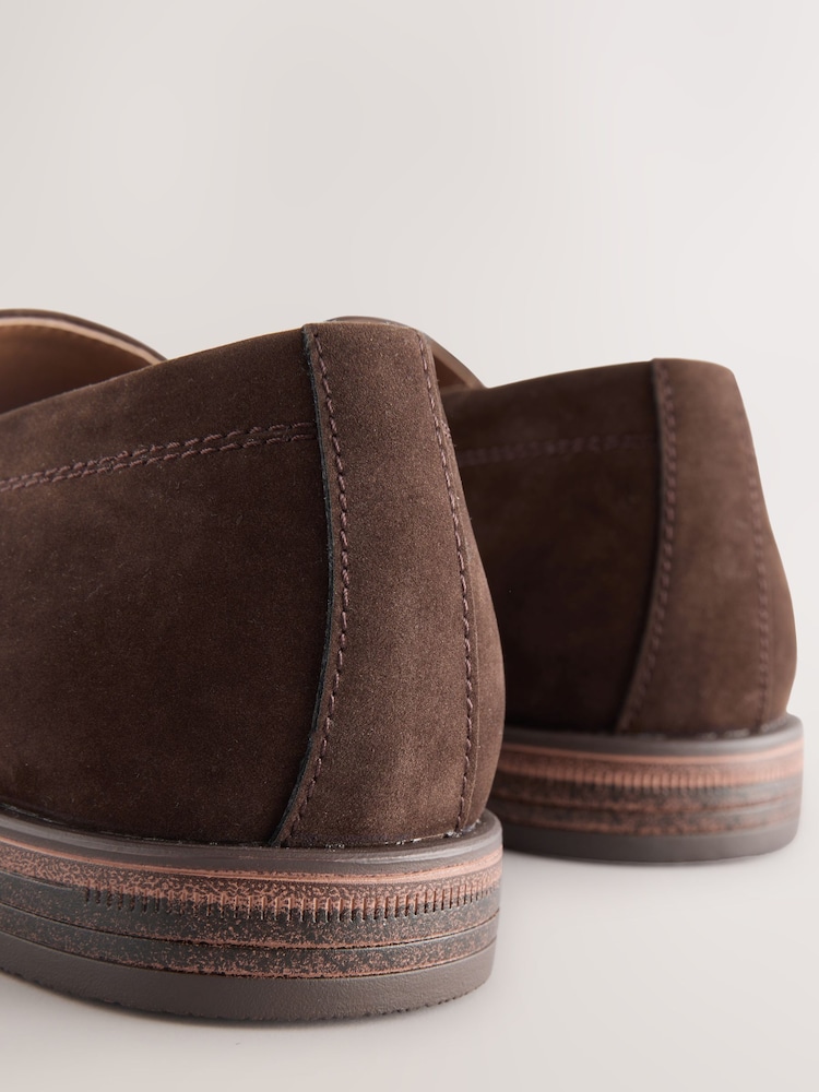 Brown Tassel Loafers - Image 4 of 4 Brown Tassel Loafers - Image 4 of 4