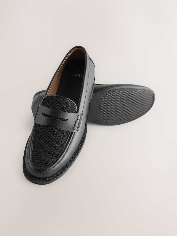 Black Fashion Loafers - Image 3 of 5