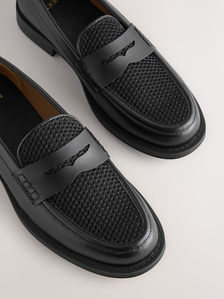 Black Fashion Loafers - Image 4 of 5