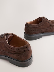 Brown Longwing Brogue Shoes - Image 7 of 7