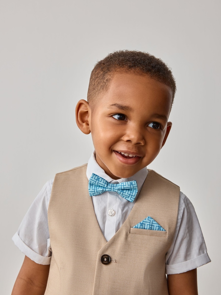 Baker by Ted Baker Shirt Waistcoat and Shorts Set - Image 8 of 9