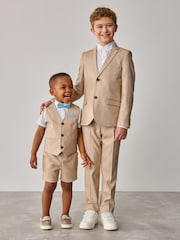 Baker by Ted Baker Shirt Waistcoat and Shorts Set - Image 9 of 9