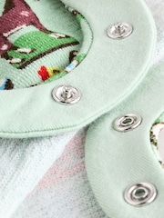 Green Farm Collared 100% Cotton Cath Kidston Romper - Image 6 of 7