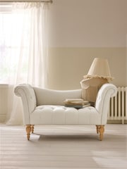 Shabby Chic by Rachel Ashwell® Natural Woven Delilah Loveseat Sofa Accent Chair - Image 1 of 8