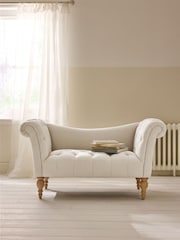 Shabby Chic by Rachel Ashwell® Natural Woven Delilah Loveseat Sofa Accent Chair - Image 2 of 8