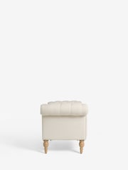 Shabby Chic by Rachel Ashwell® Natural Woven Delilah Loveseat Sofa Accent Chair - Image 7 of 8