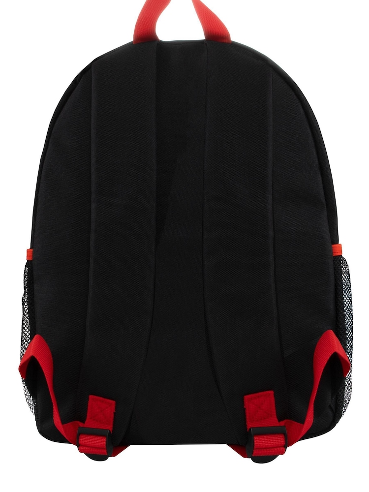 Character Black Hot Wheels Backpack With Wheel Pocket - Image 4 of 4