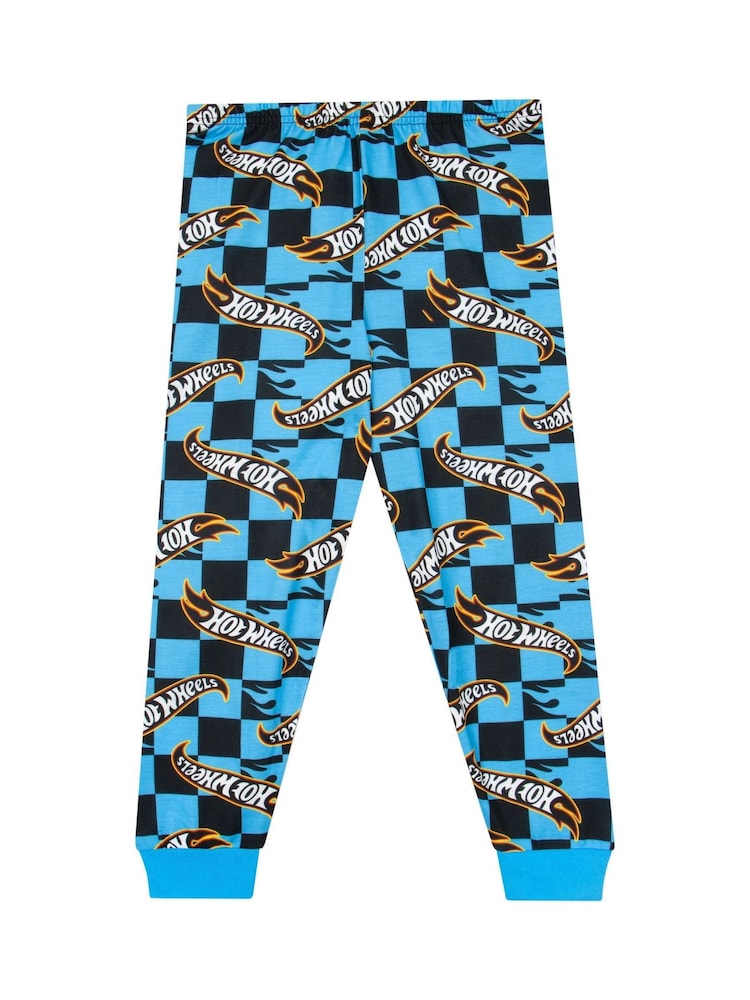 Character Red Hot Wheels Race Car Long Sleeve Pyjamas - Image 5 of 9
