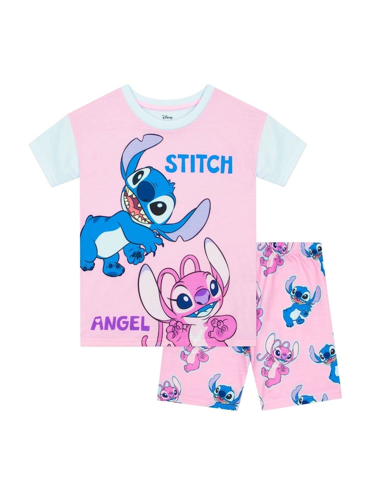 بيجامة قصيرة بتصميم شخصية Lilo And Stitch من Disney - صورة 1 من 7