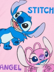 بيجامة قصيرة بتصميم شخصية Lilo And Stitch من Disney - صورة 4 من 7